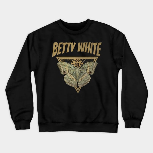 Betty White // Fly Away Butterfly Crewneck Sweatshirt by CitrusSizzle